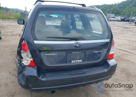 2008 Subaru Forester 2.5X z USA, uszkodzony, nr VIN JF1SG65608H725153